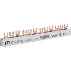 Шина питания IZ 12/3F/12 (12мм2, 3P, 0.21м, Fork, 12mod.)