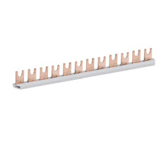 Шина питания IZ 16/1F/12/L (16мм2, 1P, 0.21м, Fork, 12mod., угловая)