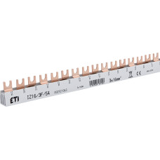 Шина питания IZ 16/3F/54 (16мм2, 3P, 1м, Fork, 54mod.)