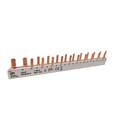Шина питания IZ-SKN0032/10 (10мм2, 1P+N, 0.22м, Pin, 12mod.)