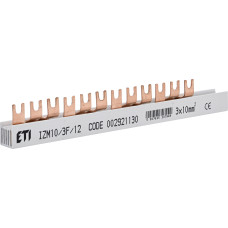 Шина питания IZM 10/3F/12 (10мм2, 3P, 0.21м, Fork, 12mod., 4xMS/MPE)