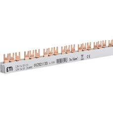 Шина питания IZM 16/3F/20хMPE (16мм2, 3P, 1м, Fork, 60mod., 20xMS/MPE)
