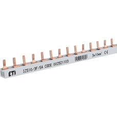 Шина питания IZS 10/3F/54 (10мм2, 3P, 1м, Pin, 54mod.)