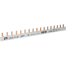 Шина питания IZS 16/1F/54 (16мм2, 1P, 1м, Pin, 54mod., 1500VDC)