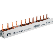 Шина питания IZS 16/4F/56 (16мм2, 4P, 1м, Pin, 56mod., 14xKZS-4M)