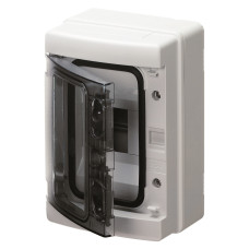 Корпус пластиковый 40 CD навесной 4М (143x210x100) прозрачная дверца IP65 GEWISS