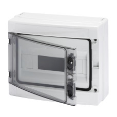 Корпус пластиковый 40 CD навесной 12М (298x260x140) прозрачная дверца IP65 GEWISS