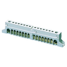 Клеммная колодка PEN 125А 2х(1x25+7x10) 8м для пласт корпусов GEWISS