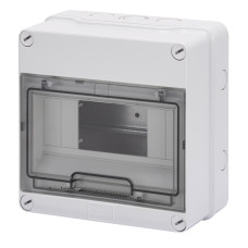 Корпус пластиковый 40 CD навесной 8М прозрачная дверца IP55 GEWISS