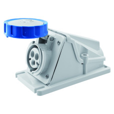 Розетка стационарная 90° IEC 309 HP IP67 2P+E 16A 230V 6H GEWISS