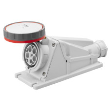 Розетка стационарная 90° IEC 309 HP IP67 3P+E 63A 400V 6H GEWISS