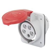 Розетка вбудована 10° IEC 309 HP IP44 3P+N+E 32A 400V 6H GEWISS