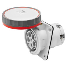 Розетка вбудована 10° IEC 309 HP IP67 3P+N+E 125A 400V 6H GEWISS