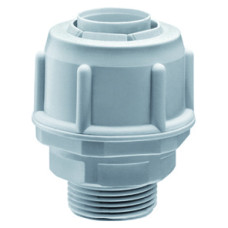 Соединитель прямой фиксированный GW FIT 40G PG42 серый IP54 GEWISS