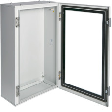 Шафа металева ORION Plus, IP65, прозорі двері, 650X400X200мм 
