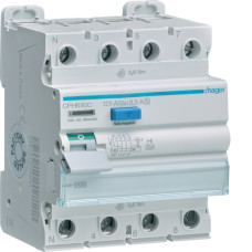 Устройство защитного отключения (УЗО) 4P 10kA 125A 300mA A-Hi S