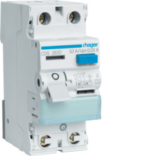 Устройство защитного отключения (УЗО) QC 2P 63A 30mA A
