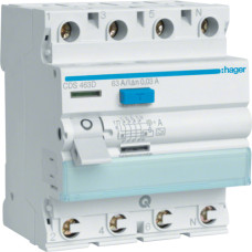 Устройство защитного отключения (УЗО) QC 4P 63A 30mA A