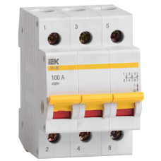 Выключатель нагрузки ВН-32 3Р 100А IEK