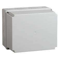 Коробка КМ41274 распаечная к о/п 240х195х165мм IP55 (RAL7035, кабельные вводы 5 шт)