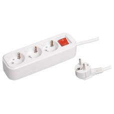 Удлинитель У03В 3 места 2Р+РЭ/1.5 метра 3х1мм2 16А/250В CLASSIC IEK