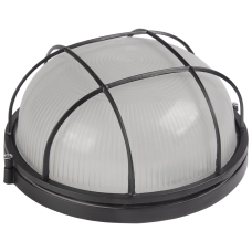 Светильник НПП1302 белый/кругизреш.60Вт IP54 IEK