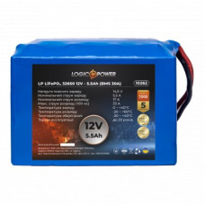Аккумулятор LP Li-ion 18650 12V-10.2 Ah (BMS 10A)
