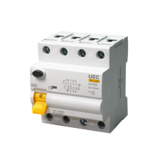 Устройство защитного отключения SB-L9M 4P 25A 30mA Тип AC 6kA UEC