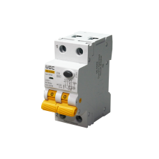 Автомат дифференциальной защиты SB-R9NE 2P C 16A 10mA Тип AC 6kA UEC