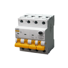 Автомат дифференциальной защиты SB-R9NE 4P C 10A 10mA Тип AC 6kA UEC