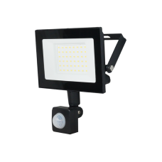 Прожектор LED UEC Delta SLC-MS 50Вт с датчиком движения 6500K IP54 черный
