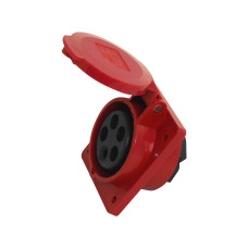 Розетка 415 скрыта 3Р+PE+N 16А 380В IP44 UEC