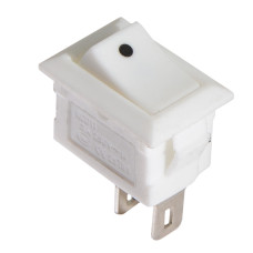 KCD5-101 WH/WH Переключатель 1 клав. белый