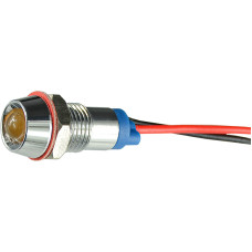 Сигнальная арматура AС22C-8 желтая 24V AC/DC