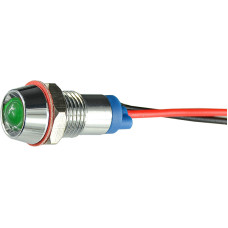 Сигнальная арматура AС22C-8 зеленая 24V AC/DC