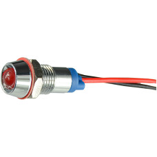 Сигнальная арматура AС22C-8 красная 24V AC/DC