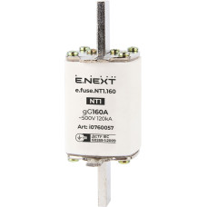 Предохранитель плавкий e.fuse.NT1.160, габарит 1, 160А.
