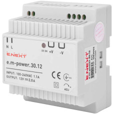 Блок питания на DIN-рейке em-power.30.12 30Вт, DC12В