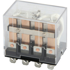 Реле промежуточное e.control.p343 3А, 4 группы контактов, катушка 24В DC