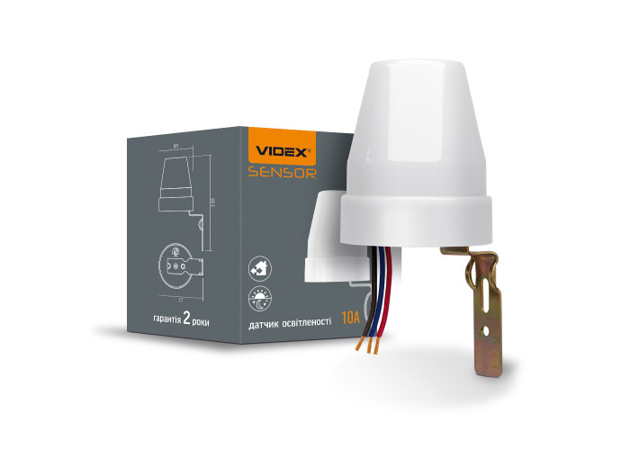 Датчик освещенности VIDEX VL-SN02 10A 220V фотометрический