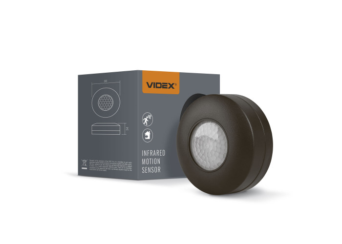 Датчик руху та освітленості VIDEX VL-SPC12B 220V 1200W інфрачервоний