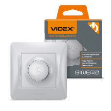 Дымер 600Вт серебряный шелк VIDEX BINERA