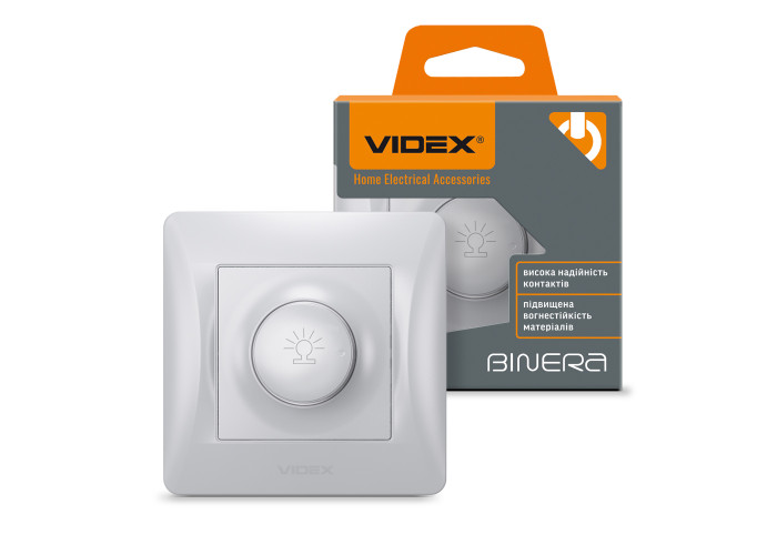 Дымер 600Вт серебряный шелк VIDEX BINERA