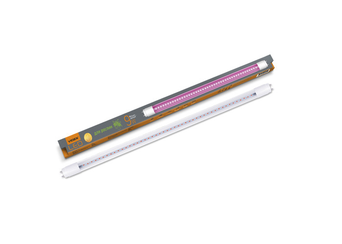 LED FITO лампа VIDEX T8F  9W 0.6M