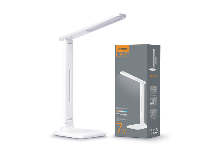LED лампа настiльна VIDEX TF02W 7W 3000-5500K