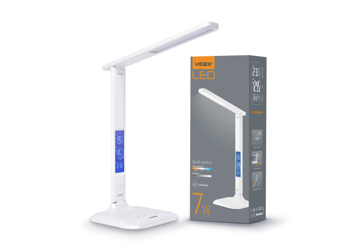 LED лампа настольная VIDEX TF05W 7W 3000-5500K