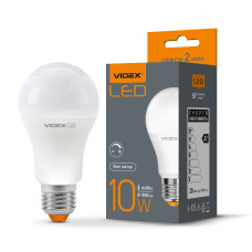 LED лампа VIDEX A60eD 10W E27 4100K димерная