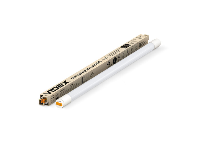 LED лампа VIDEX T8b 9W 0.6M 4100K матовая