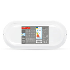 LED светильник влагозащищенный овальный TITANUM 20W 6500K TL-BHO-206