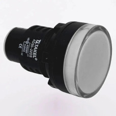 Светодиодный индикатор AD30-30DS 230v АC/DC, синий TAKEL